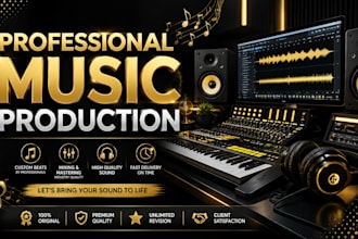 music manager create original music, beats, and instrumentals for your project
