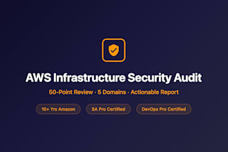 provide AWS infra security audit with detailed report