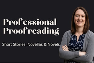 use my expertise as an experienced proofreader to make your voice clear