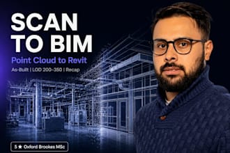 convert point cloud data to revit as built model