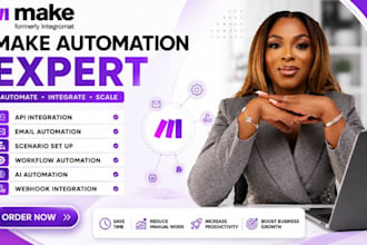 setup make com automation, fix make scenario, made com, make com