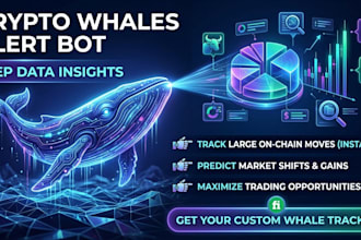 be your developer for polymarket whale tracker and news alert bot for telegram
