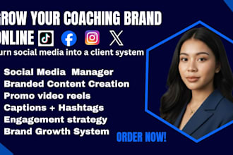manage instagram content for coaches, and personal brands