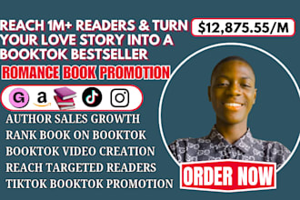 promote romance book on tiktok booktok ebook marketing viral booktok video