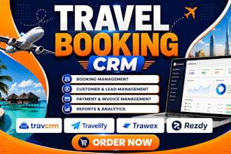 setup travel crm tourcms tourplan resova xola checkfront peek bookafy tracey