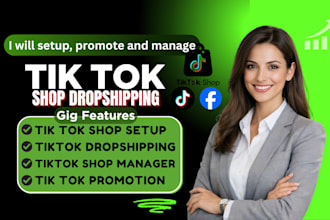 tik tok shop, tiktok shop setup, tiktok shop manager, tiktok dropshipping