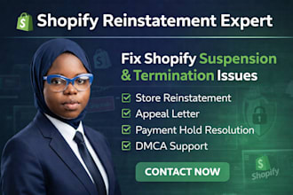 reinstate your shopify store