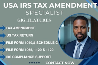 accurately amend your US tax return, fix irs errors, and file 1040x or 5472