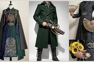 sew custom anime cosplay costume cosplay cloth design anime cosplay creation