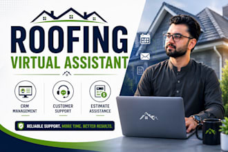 be your roofing virtual assistant and admin support
