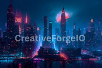 create ai generated gaming, fantasy, and social media art