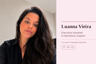 provide bilingual executive assistant and operations support