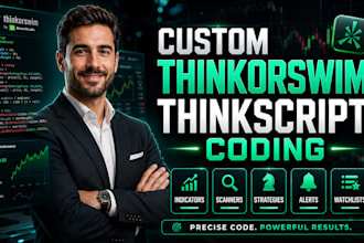 code custom thinkorswim thinkscript indicator scanner or strategy