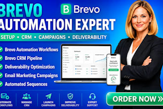 setup brevo campaigns deliverability brevo crm brevo email marketing automation