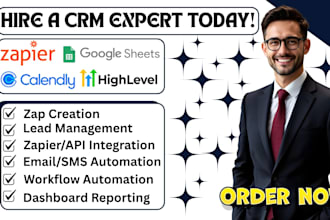 setup gohighlevel crm zapier integration calendly google sheets automation