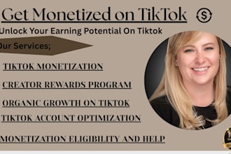 set up tiktok monetization and creator rewards program