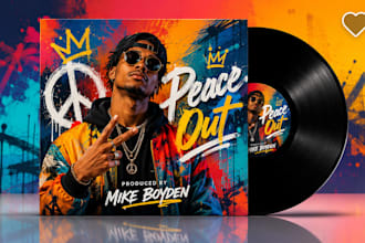 design album cover design, music cover art and album cover art