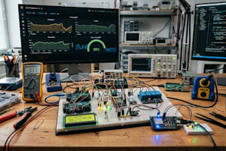 do arduino project, esp8266, esp32, nodemcu, and iot project