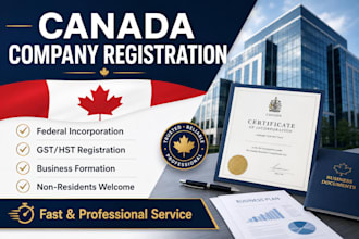 register your canada company and federal incorporation professionally