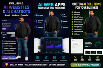 build ai website and ai chatbot