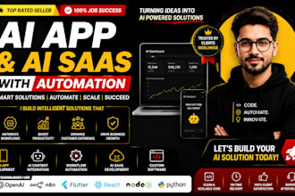 build ai app ai website and ai saas with automation