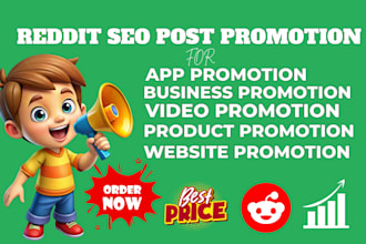 do reddit social media SEO post to promote website product or ai tools