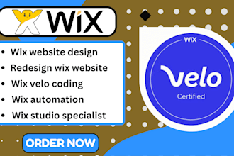 develop your wix website using wix velo code wix API integration in wix studio