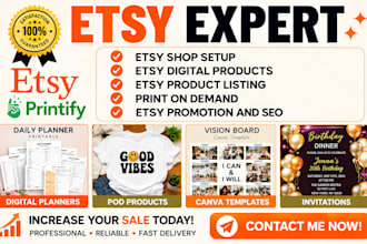 create etsy digital product, etsy digital planner, etsy shop setup, etsy SEO
