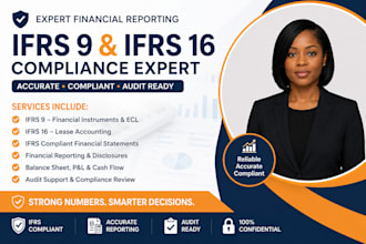 expert ifrs 9 and ifrs 16 compliance, lease accounting and financial reporting