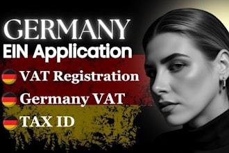 register your german vat tax id and US ein for non residents