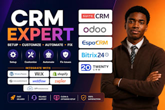 setup suitecrm customization odoo install espocrm automation bitrix24 twenty crm