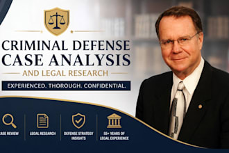 provide criminal defense case analysis and legal research