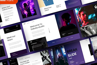 redesign powerpoint presentation polish revamp canva slides update pitchdeck