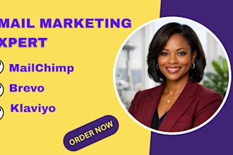 set up mailchimp, brevo and klaviyo email marketing