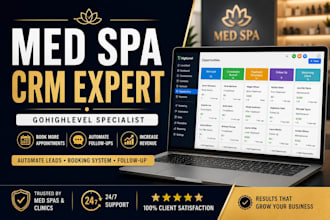 manage your gohighlevel hubspot pabau patient follow up automation med spa crm