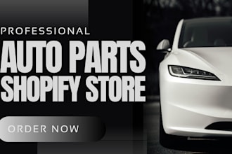 auto parts shopify store automotive auto part website automobile car parts store