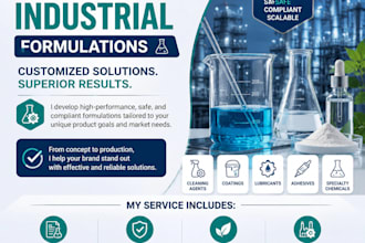 develop custom chemical and industrial formulations tailored for your brand
