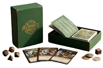 do board game design, card game design, and tabletop game components