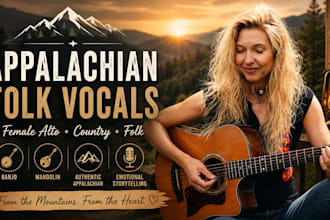 deep alto female vocals for dark appalachian gothic country song