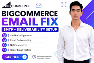 fix bigcommerce email deliverability smtp notification failures