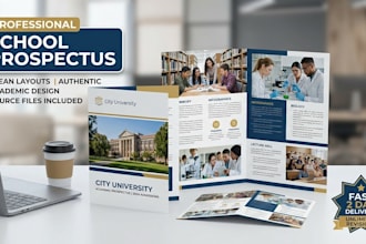 design professional company profile, corporate brochure and booklet