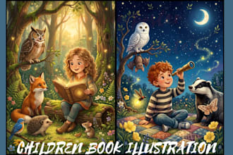 children story book illustration children picture book illustrator water color