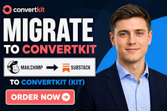 migrate to convertkit mailchimp to convertkit substack to convertkit kit