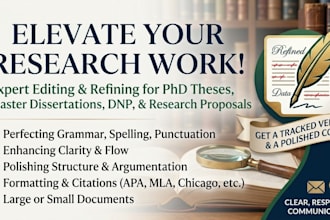 research, phd thesis, master dissertations, research proposal, dnp in any field