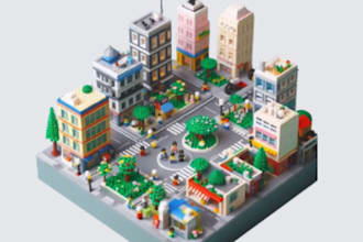 do 3d lego design lego bike, lego car, lego house 3d lego model