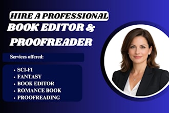 modify and proofread fantasy, sci fi, romance book, erotica