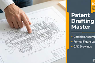 create professional patent drawings for invention uspto application formal figur
