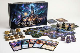 design your board game, custom card game, tcg, rulebook, and game packaging