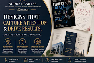 be your flyer design graphic design event banner in 24 hours