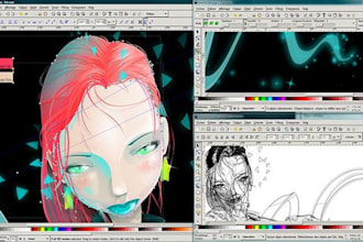 convert raster image to vector using illustrator and inkscape
